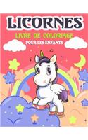 Licornes Livre de Coloriage Pour les Enfants