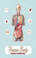 Human Body Children's Coloring Books