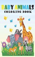 Baby Animals Coloring Book