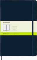 Moleskine Sapphire Blue Extra Large Plain Notebook Hard