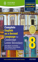 Complete English as a Second Language for Cambridge Lower Secondary Student Book 8 & CD: (Cie Checkpoint)