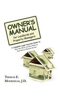 Owner's Manual for Landlords and Property Managers
