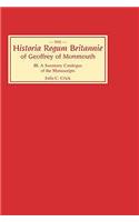 Historia Regum Britannie of Geoffrey of Monmouth III