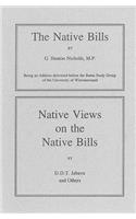 The Native Bills (1935) & Native Views on the Native Bills (1935) Book 8