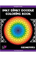 Inky Dinky Doodle Coloring Book - Geometrics - Coloring Book for Adults