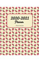 2020-2021 Watermelon Planner: The Simplified Daily / Weekly / Monthly Calendar Planner - Planner Starting January 2020- December 2021 Monthly Schedule Organizer Notebook Journal 