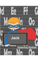 Jack Handwriting Notebook