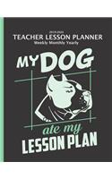 Teacher Lesson Planner 2019-2020 Monthly Weekly