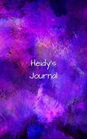 Heidy's Journal: Personalized Lined Journal for Heidy Diary Notebook 100 Pages, 6" x 9" (15.24 x 22.86 cm), Durable Soft Cover