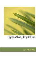Types of Early Bengali Prose