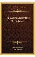 The Gospel According To St. John