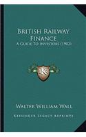 British Railway Finance