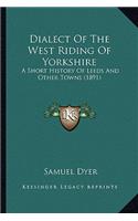 Dialect Of The West Riding Of Yorkshire