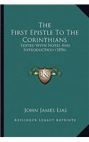 The First Epistle To The Corinthians