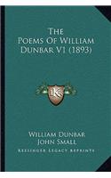 Poems Of William Dunbar V1 (1893)