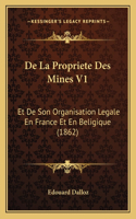 De La Propriete Des Mines V1