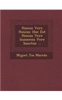 Hosius Vere Hosius