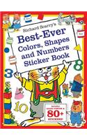 Richard Scarry's Best Ever Colors, Shapes, and Numbers: (Richard Scarry's Sticker and Poster Books)