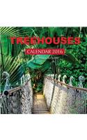 Treehouses Calendar 2016: 16 Month Calendar