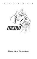 pussycat Monthly Planner