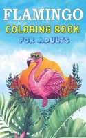 Flamingo Coloring Book for Adults: Easy and Fun Coloring Page for Girls all ages, Perfect gift for women who love Flamingo