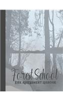 Forest school risk assessment logbook