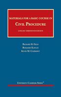 Materials for a Basic Course in Civil Procedure, Concise - CasebookPlus