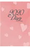 2020 Diary: Week to View Diary, Notebook. Small compact A4, 6x9 --Calendar Journal for Appointments, Tasks, Goal Setting, Tracking Priorities and Notes