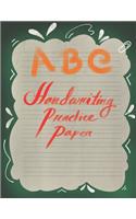 Handwriting Practice Notebook: Notebook with Dotted Lined And Blank Writing Sheets for K-3 Students