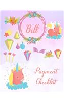 Bill Payment Checklist