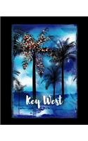 Key West: Florida Christmas Journal Notebook Shopping Organizer Holiday Food Meal Party Planner Budget Expense Tracker. Tropical Palm Tree Soft Cover 7.5 x 9.