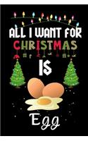 All I Want For Christmas Is Egg