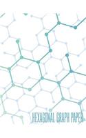 Hexagonal Graph Paper - Organic Chemistry - 150 Pages 1/4 Inch Hexagons