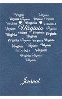 Personalized Journal - Virginia