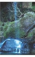 Notes: Lined Notebook Journal Mystical Waterfall, Morocco(2 Beautiful Nature)
