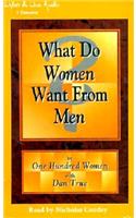 What Do Women Want from Men