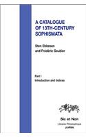 Catalogue of 13th-Century Sophismata