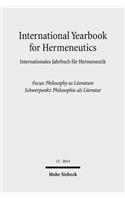 International Yearbook for Hermeneutics / Internationales Jahrbuch für Hermeneutik