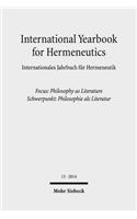 International Yearbook for Hermeneutics / Internationales Jahrbuch Fur Hermeneutik