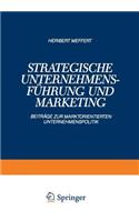 Strategische Unternehmensführung Und Marketing