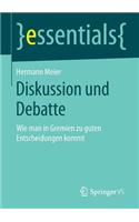 Diskussion und Debatte