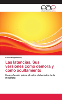 latencias. Sus versiones como demora y como ocultamiento