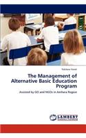 Management of Alternative Basic Education Program