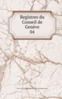 Registres du Conseil de Geneve