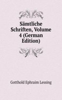 Samtliche Schriften, Volume 4 (German Edition)