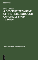 Descriptive Syntax of the Peterborough Chronicle from 1122-1154