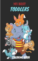 My Best Toddlers Coloring Book