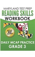 MARYLAND TEST PREP Reading Skills Workbook Daily MCAP Practice Grade 3