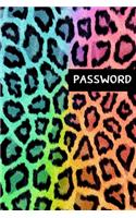 Password Logbook Animal Skin: White Paper: Keep your usernames, passwords, social info, web addresses and security questions in one. So easy & organized