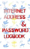 Internet Password Keeper Book: The Hacker Proof Internet Address Password Book Mountain Wolf 110 Pages Size 6 X 9 INCH Cover Glossy Design Password - Personal # Address Fast Print